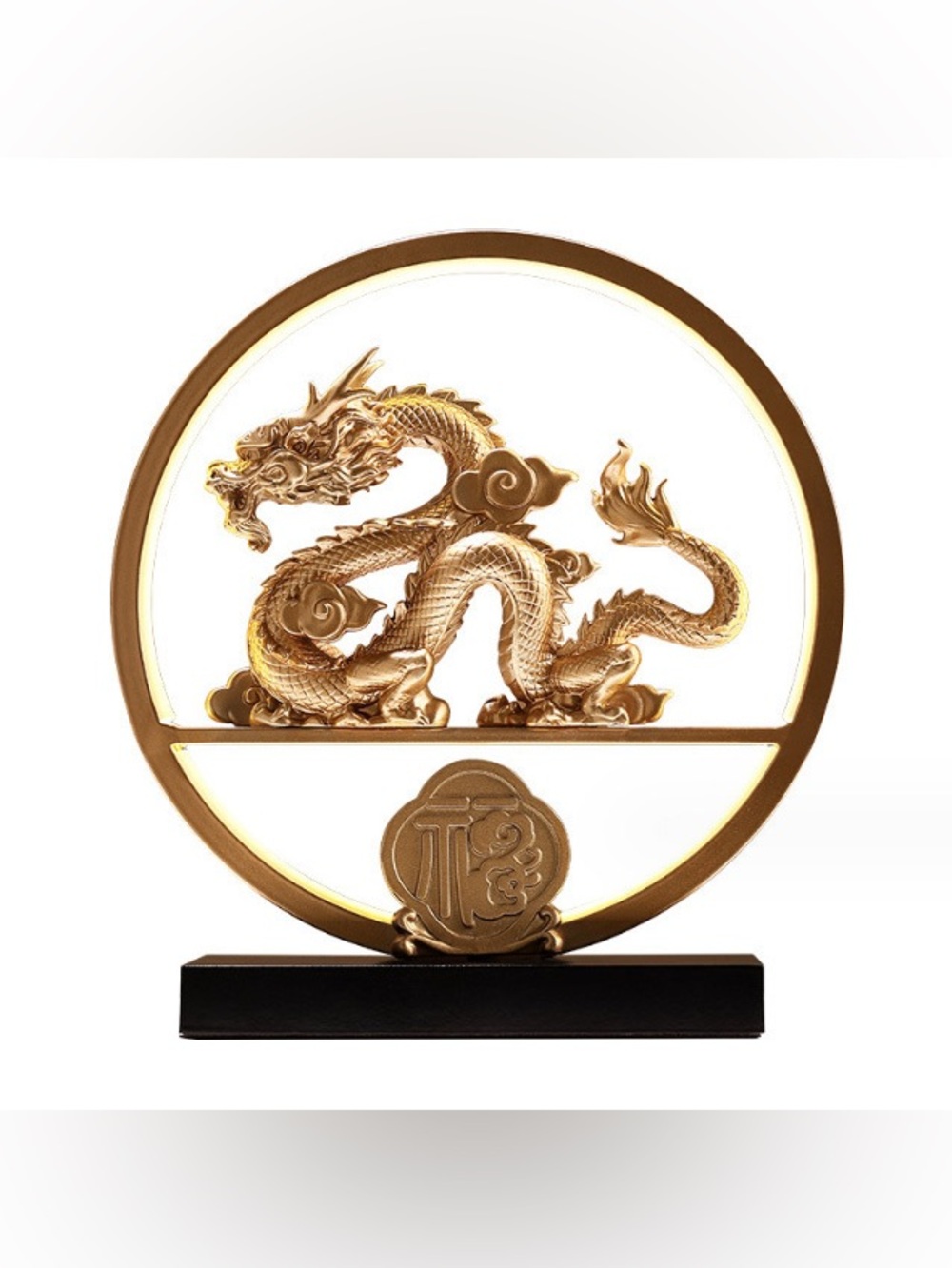 NWT - Feng Shui Dragon Statue